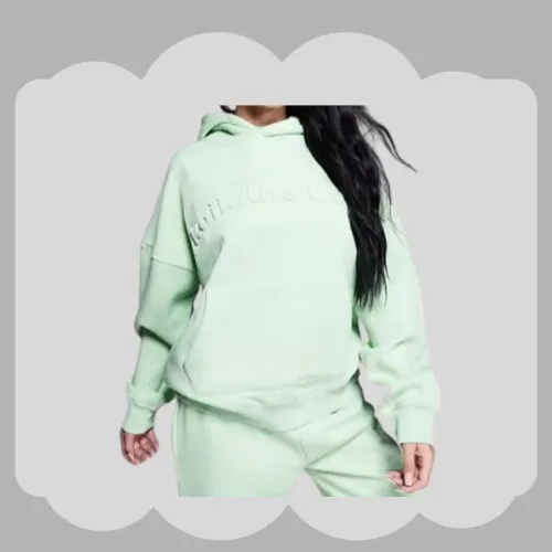 Oversized hoodie - lime sherbet