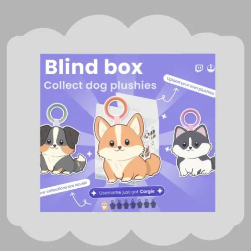Dog Blind Box Widget