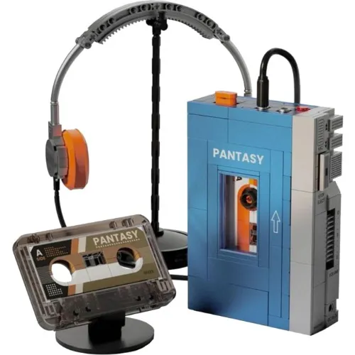 Pantasy - Cassette Player Retro Series Building Block Construction Set (569 Pieces)