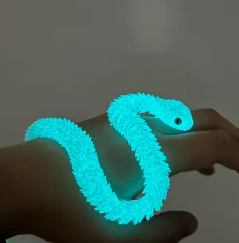 2  in dark snake decorations uv blacklight activation - Temu Australia