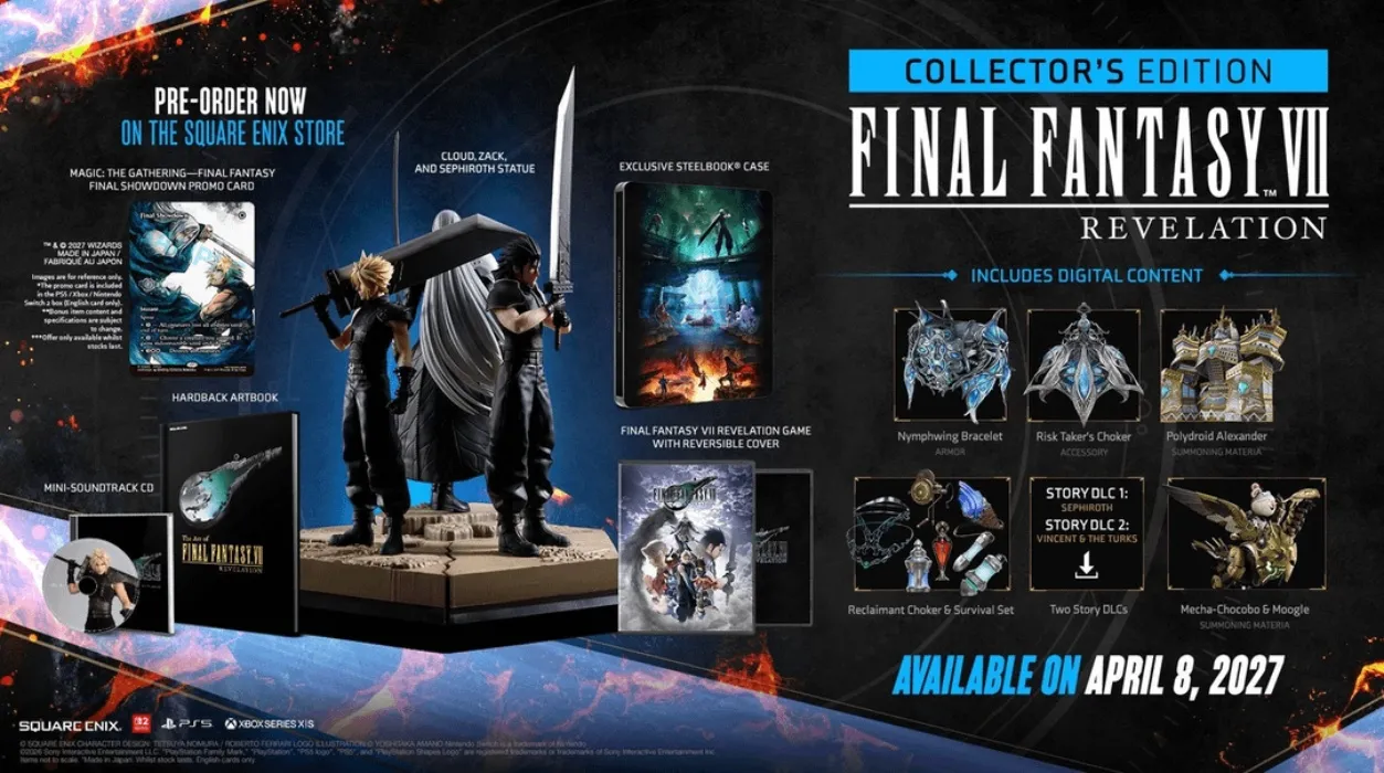 Final Fantasy VII Revelation Collector's Edition