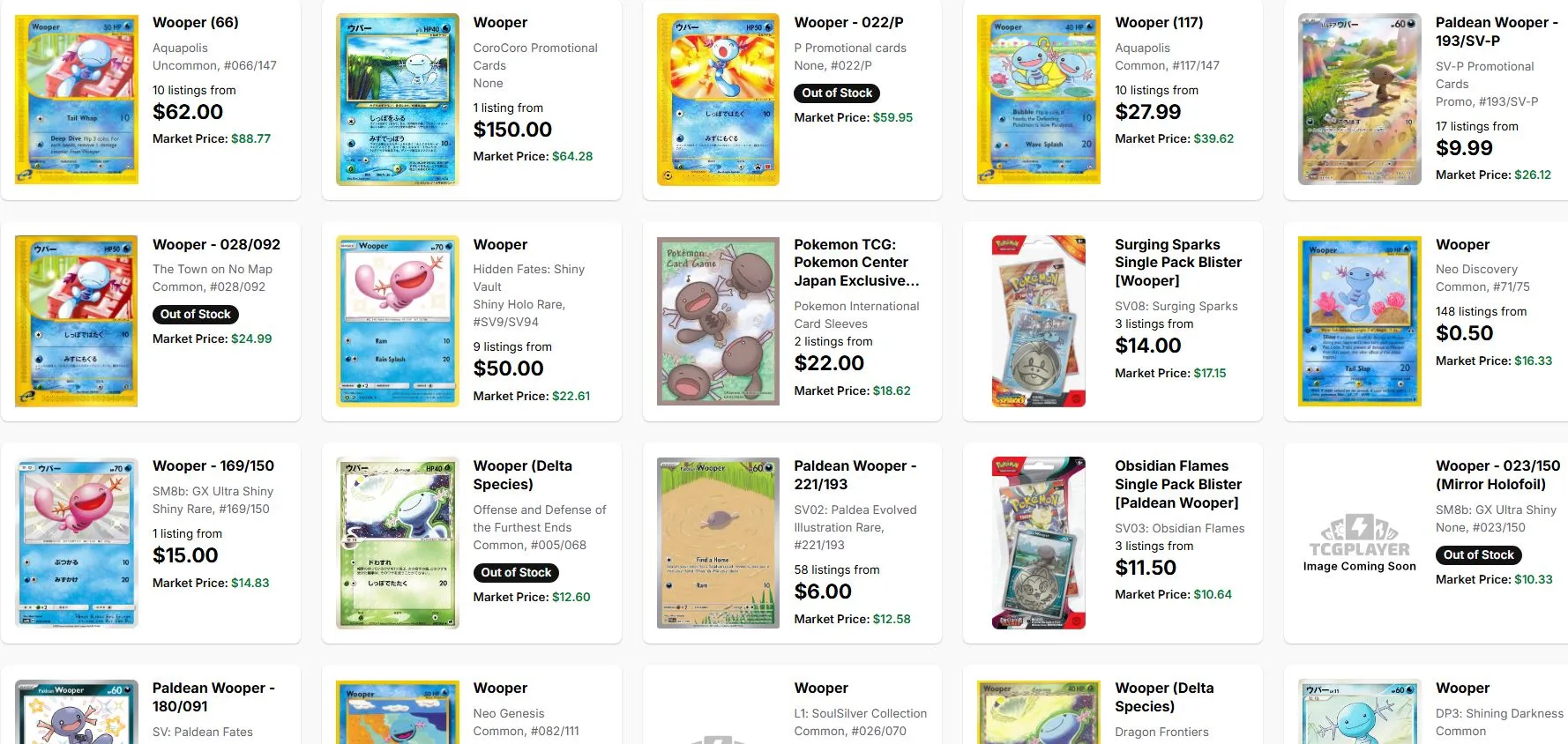 wooper cards fund
