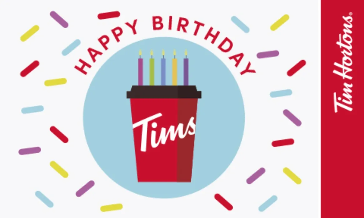 Tim Horton's Gift card