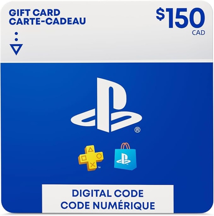 $150 Playstation Gift Card (Canada Region)