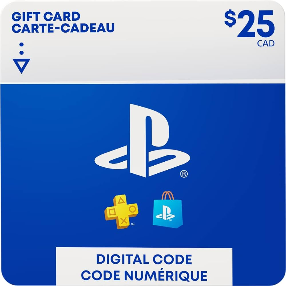$25 Playstation Gift Card (Canada Region)