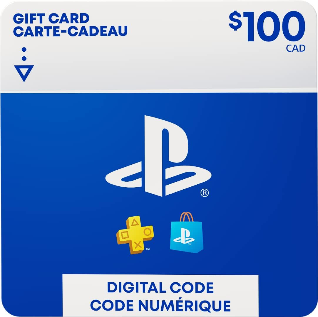 $100 Playstation Gift Card (Canada Region)