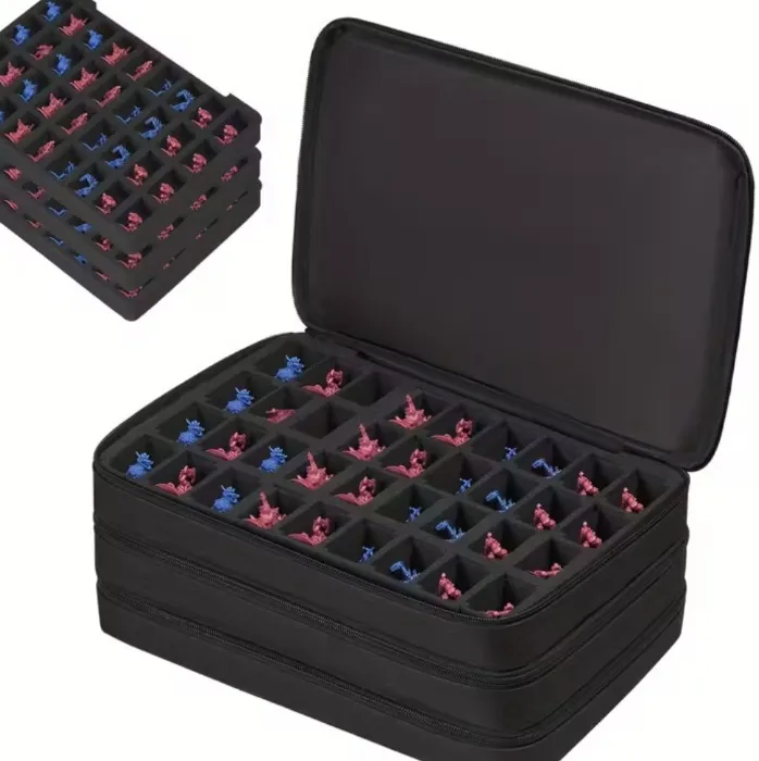 108-Slot Heavy-Duty Miniature Figure Case