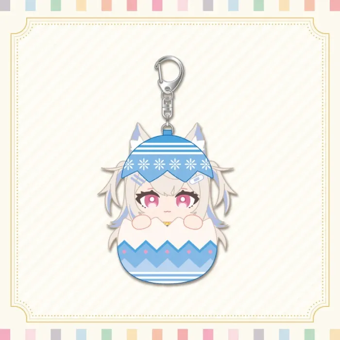 Fuwawa Plushie Keychain English Spring Party ♡ ° . °