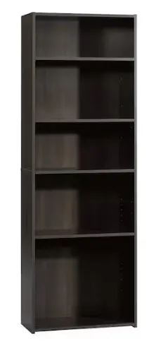 71.8in Cinnamon Cherry Bookcase