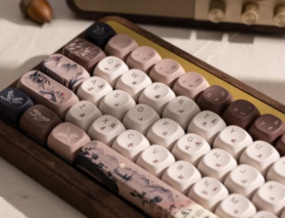 Akko Mountain Seclusion Keycap Set (MOA Profile 140 Keys)