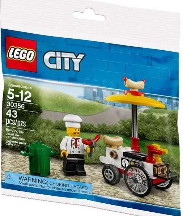 LEGO City Hotdog Stand!
