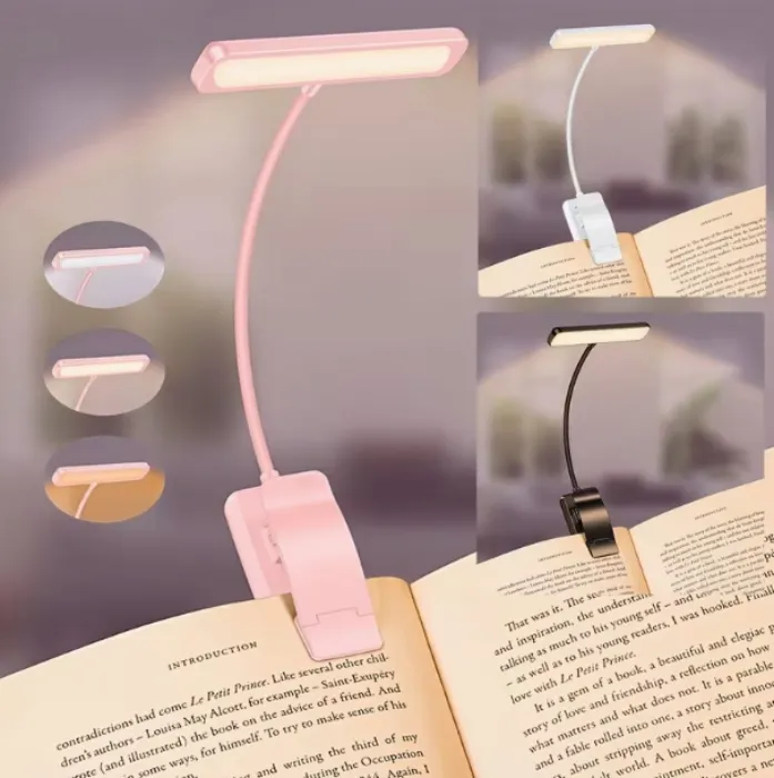 LED book light adjustable gooseneck 3 - Temu Australia
