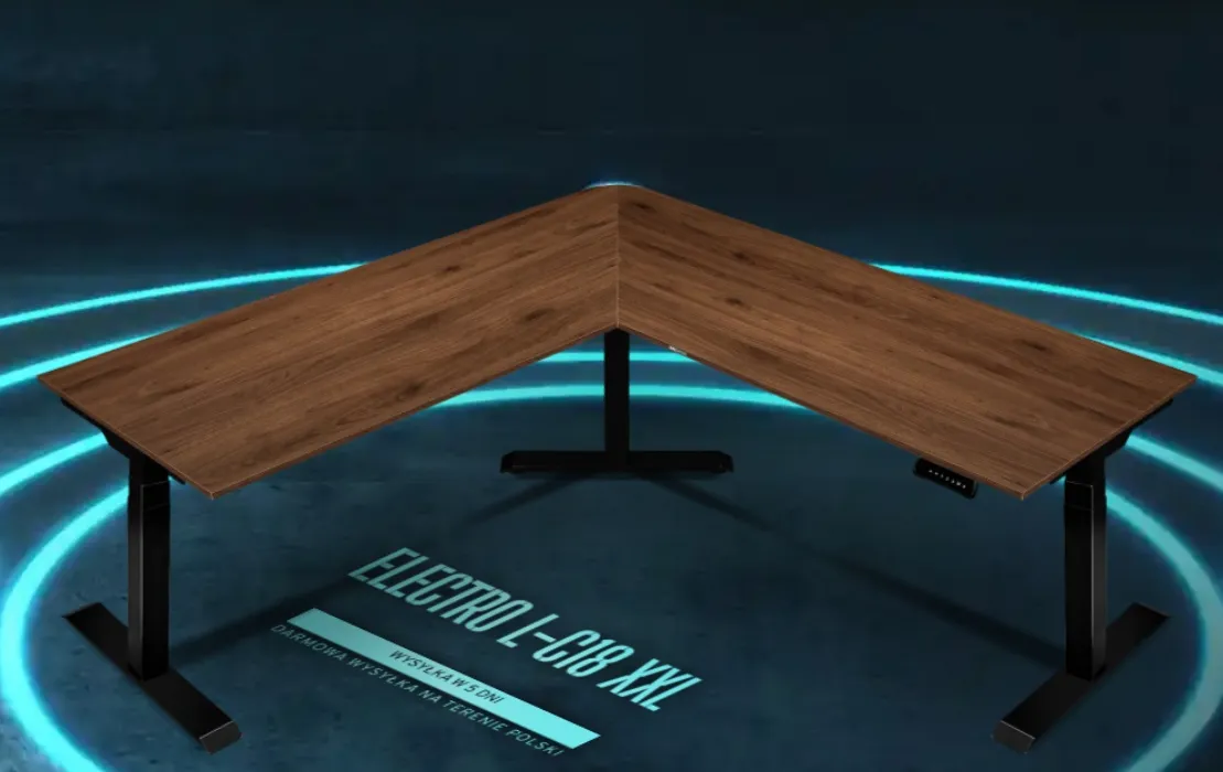 Biurko Electro L-C18 XXL