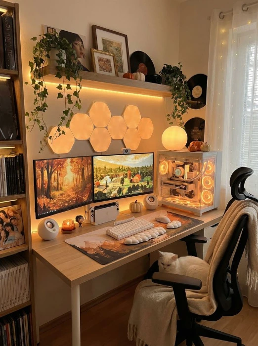 Dream pc and room setup :>