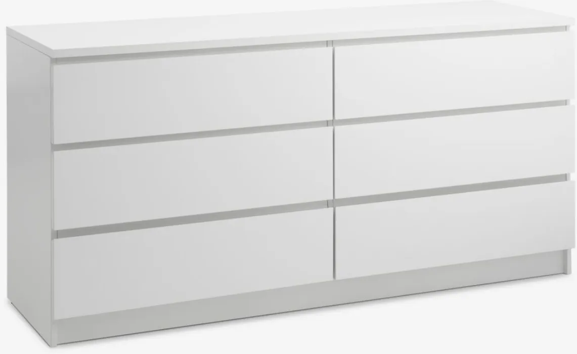 MALM Dresser 6 drawers