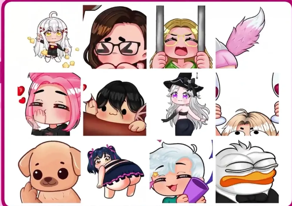 NEW CUSTOM EMOTES FOR STREAM