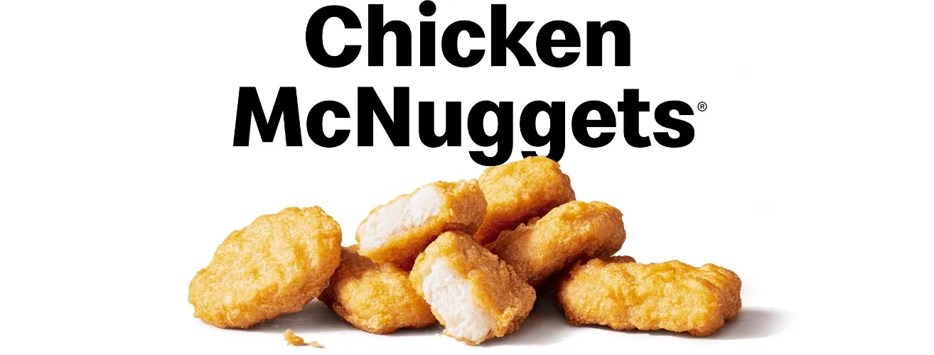 McDonald's Chicken Nuggets x20 (Uber Eats)