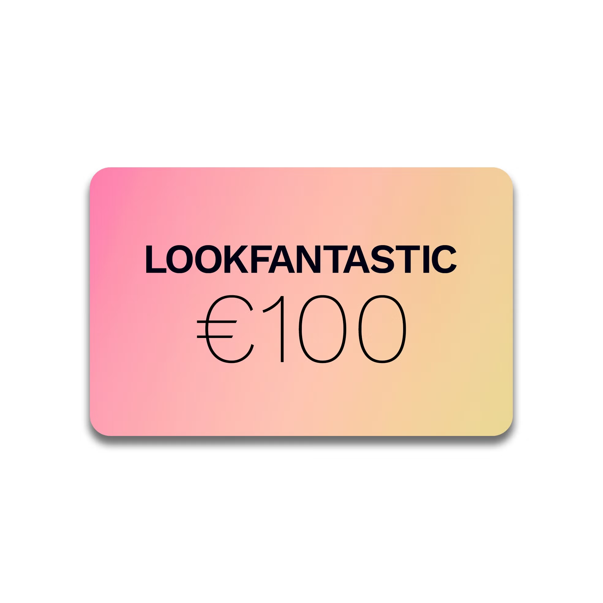 Makeup giftcard from LookFantastic