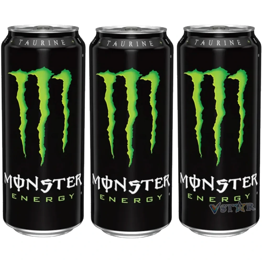 3 Monster Energy drinks!