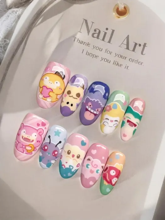 pokemon nails
