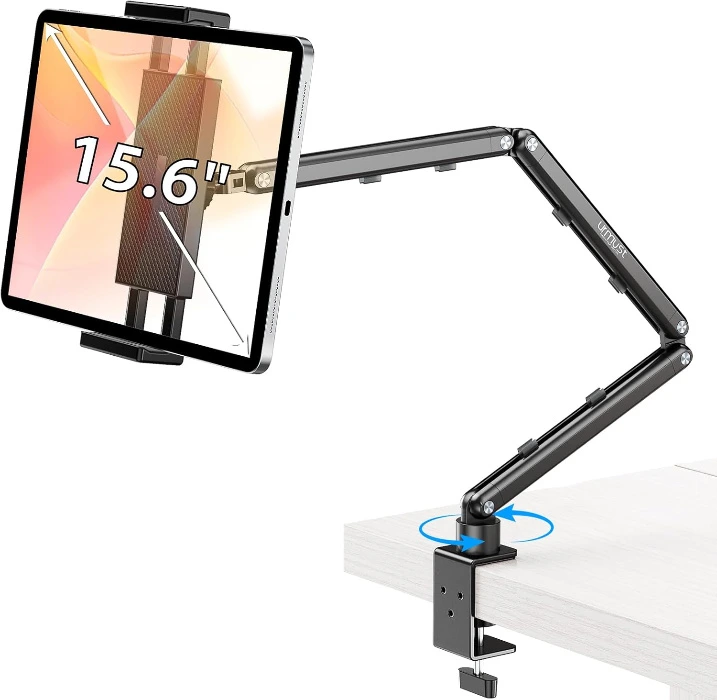 Urmust Tablet Stand for Desk, Adjustable iPad Holder for Bed, 360° Rotation, Sturdy Aluminum Tablet Arm Mount for 4.7"-15.6" iPad Pro/Air/Mini, iPhone, Galaxy Tab, for Kitchen, Work, Video Call : Amazon.com.au: Computers