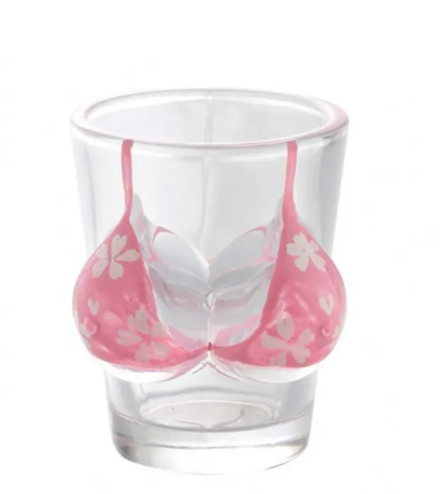 Funny 3D Bikini Bust Shot Glass for Wine Cocktail Party Mug Christm...