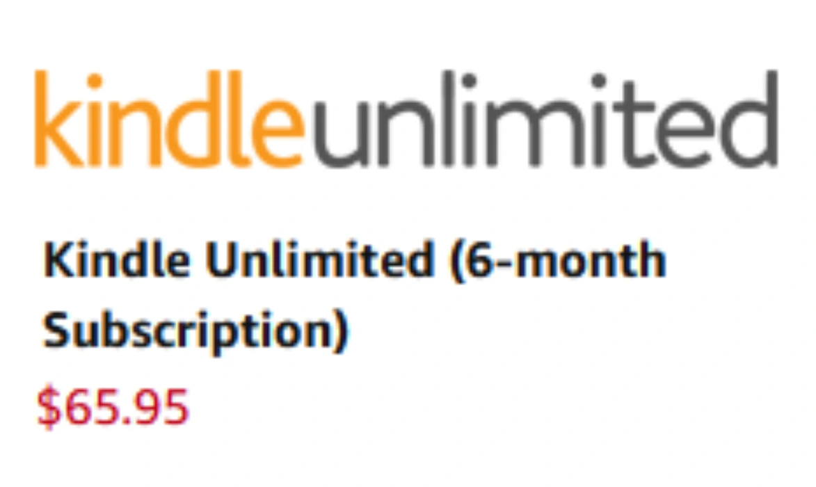6 months of Kindle Unlimited