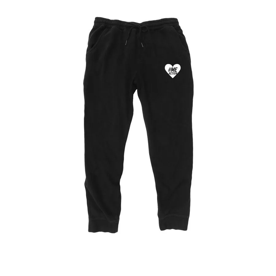 #MEAction heart joggers