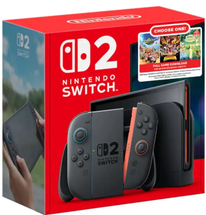 Nintendo Switch 2 Deluxe Edition (Comes with a game!)