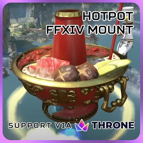 Mount: Hovering Hot Pot (Account-wide) | FINAL FANTASY XIV Online Store