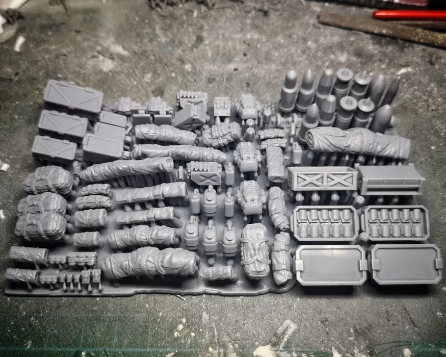Vehicle Upgrade kit 2 (Luggage and Ammo)