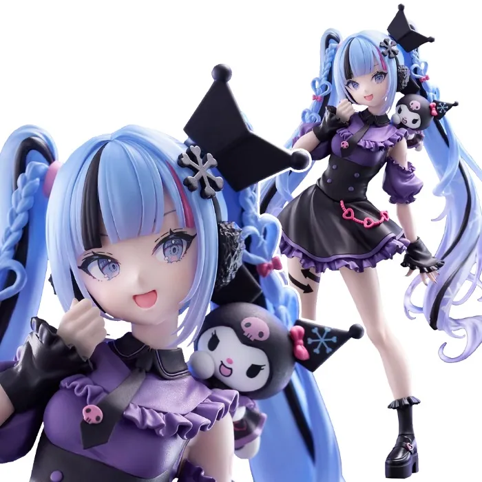Snow Miku x Kuromi Figure