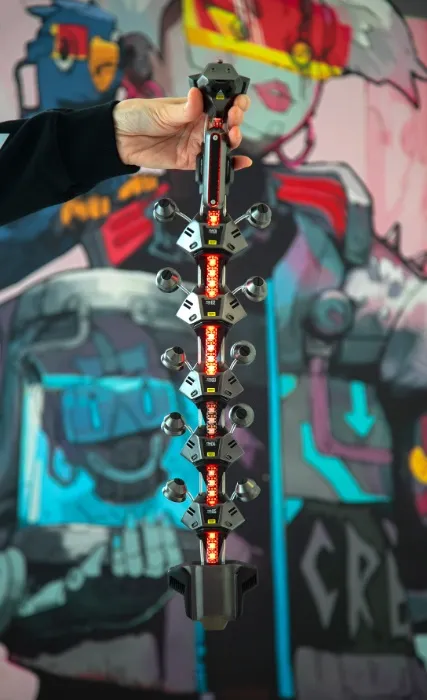Cyberpunk Spine | Sandevistan Biomechanical LED Spine Wearable