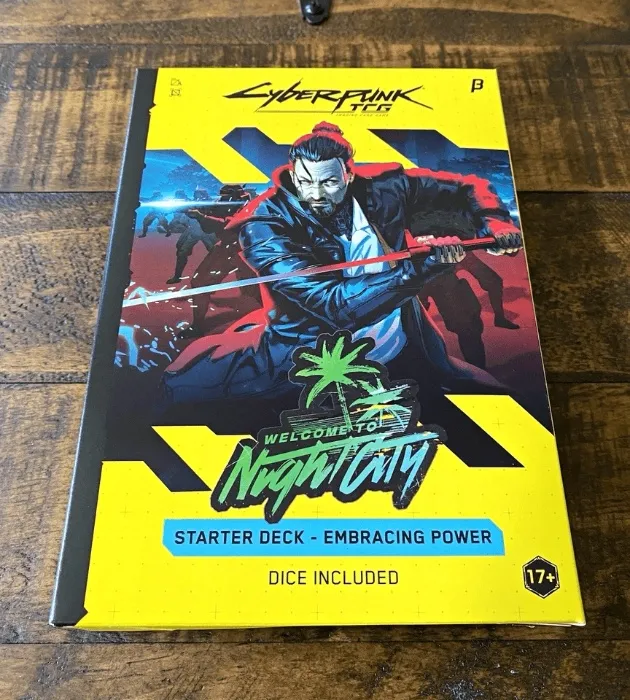 Cyberpunk TCG Welcome to Night City Beta Starter Deck - Embracing Power
