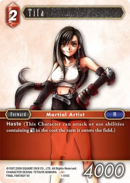 Final Fantasy TCG - Tifa (1-016)