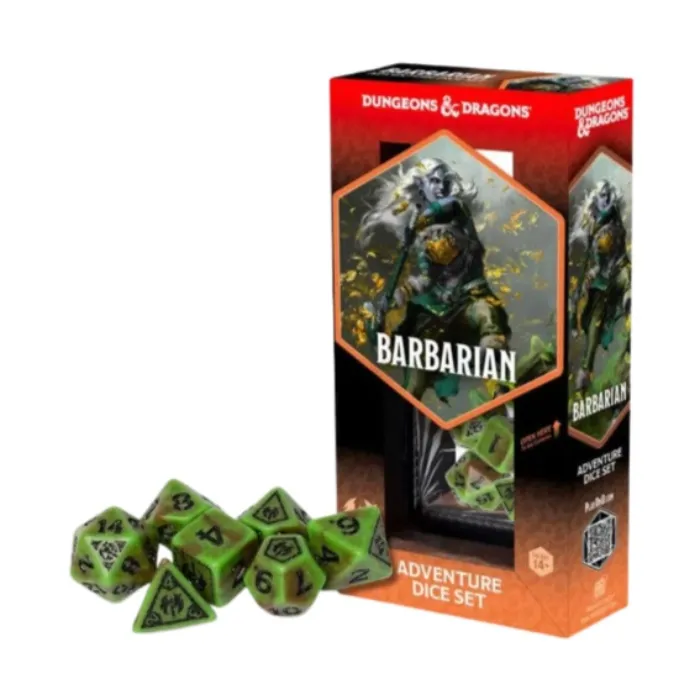 Official Dice Set: Barbarian