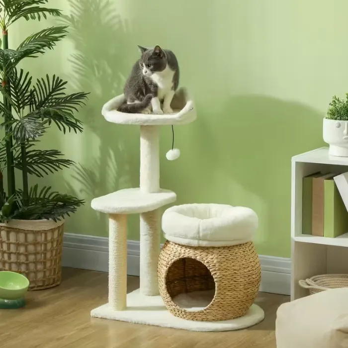 Rattan Cat Tree