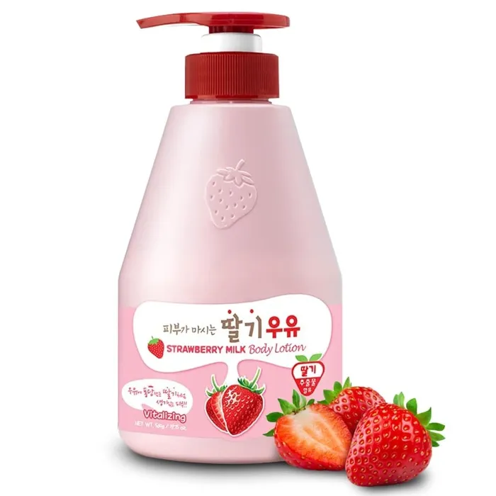 Welcos Strawberry Milk Body Lotion