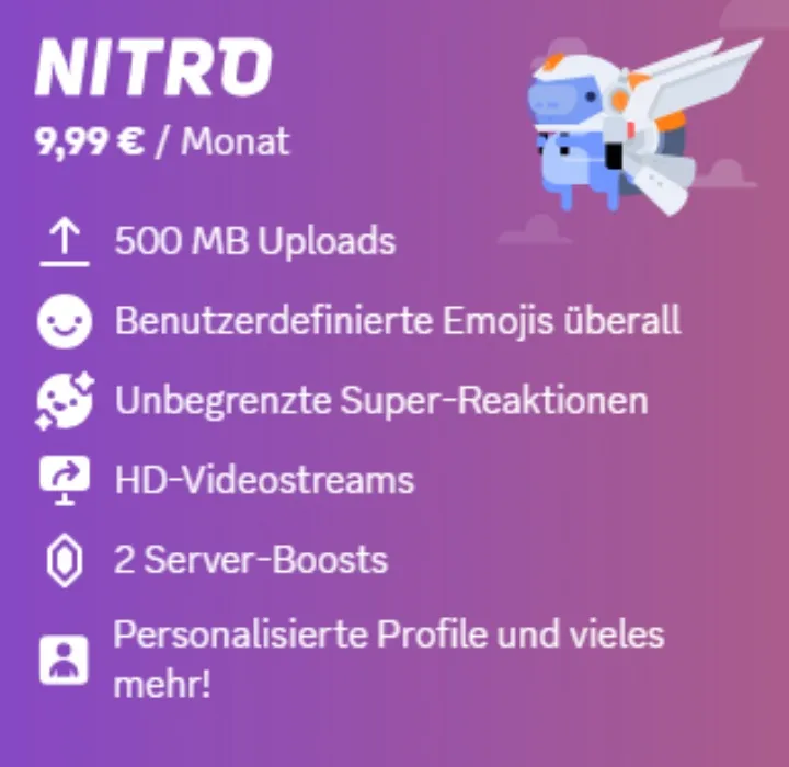 Discord Nitro Sub!