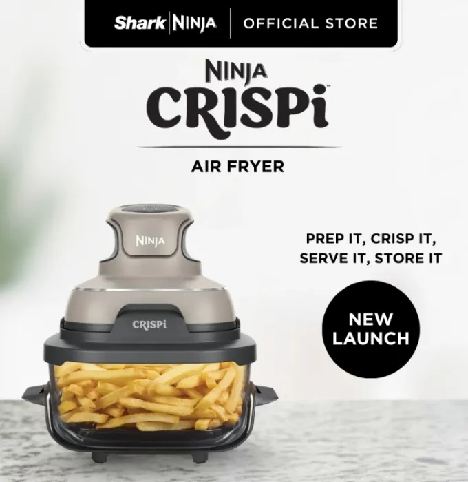 Ninja Crispi® 4-in-1 Portable Glass Air Fryer