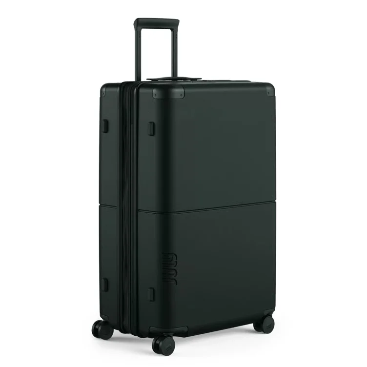 July - Checked Suitcase