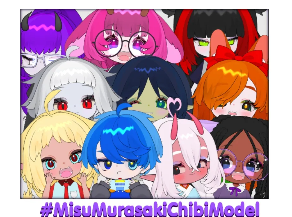 Misu Murasaki chibi model