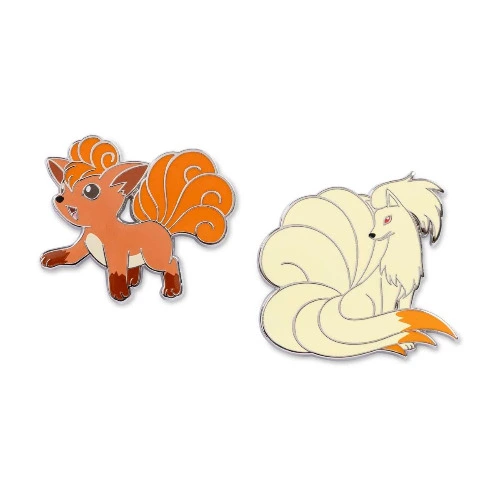 Vulpix & Ninetales Pokémon Pins (2-Pack)