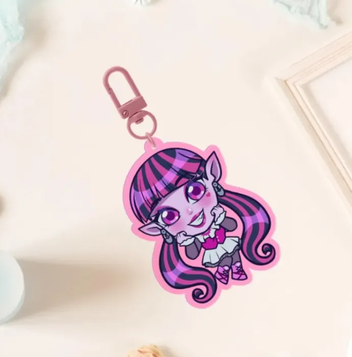 Draculaura Keychains by Marudavalosart - ACGGOODS