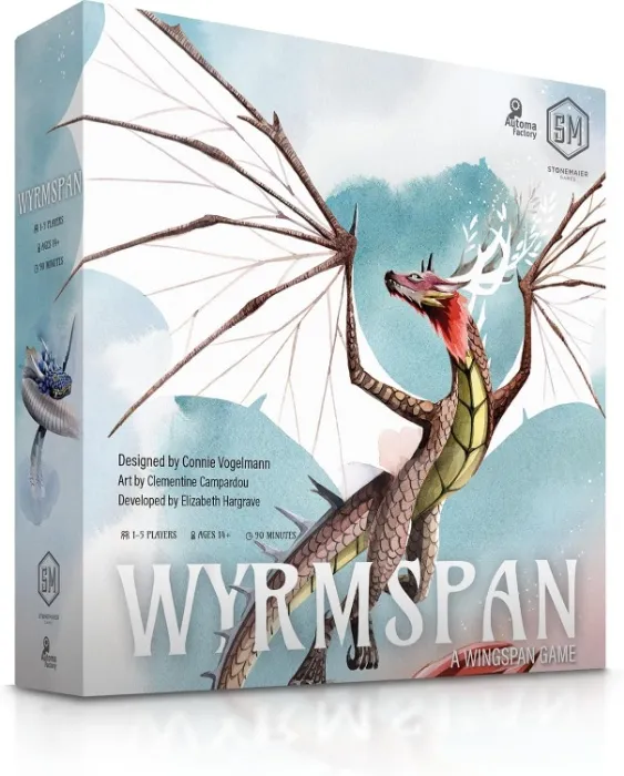 Board Game: Wyrmspan A Wingspan Game