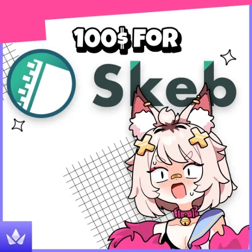 100$ for skeb
