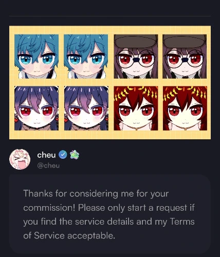 nom and smooch emotes 