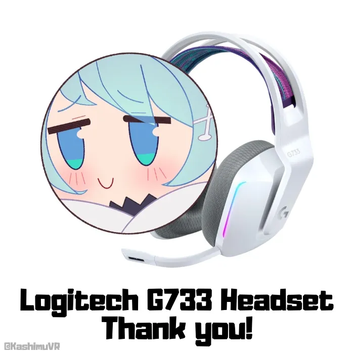 Logitech G733 Lightspeed white!