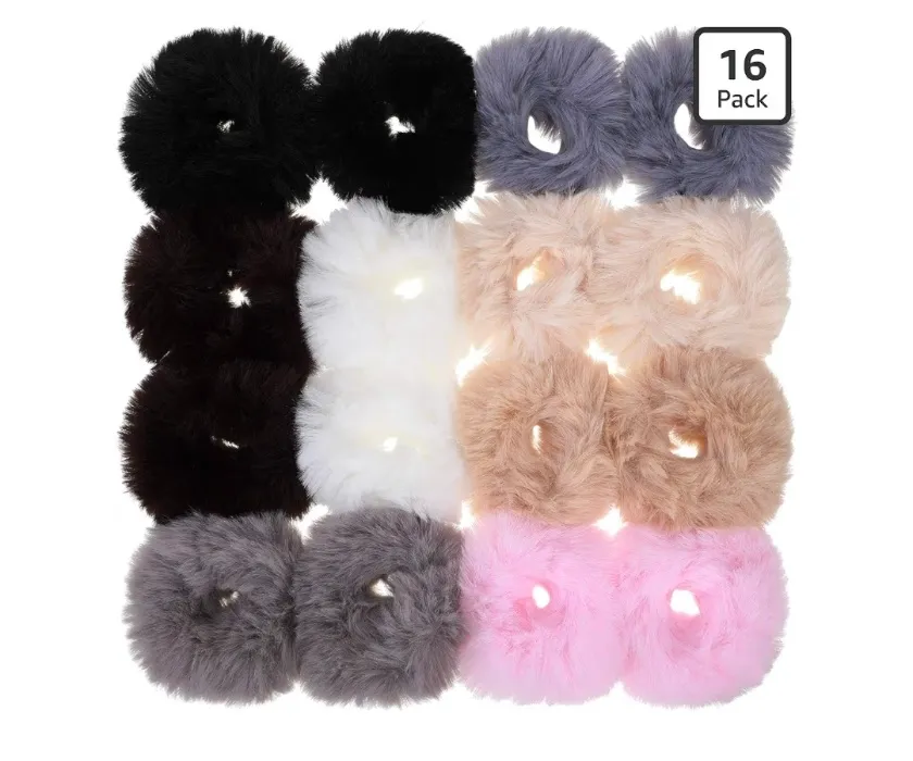Fluffy Hair Ties