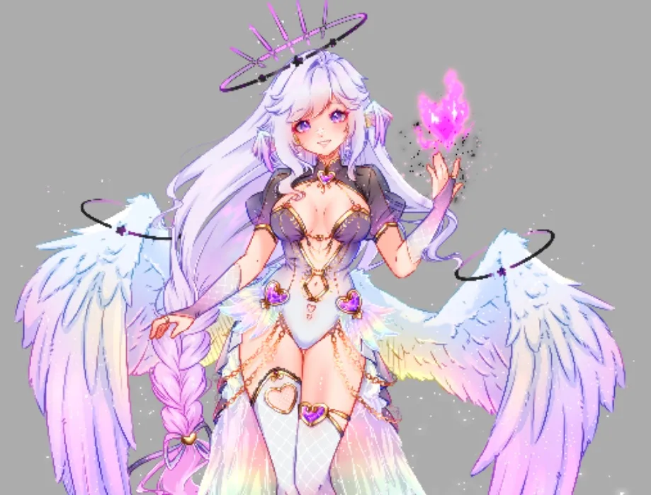 Birb Goddess Model Art